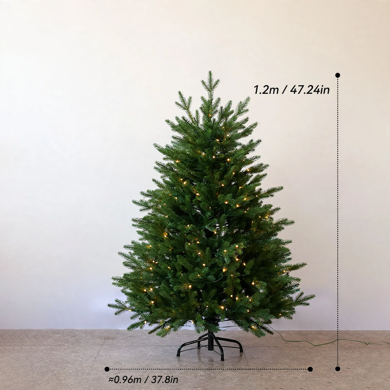 Künstlicher Weihnachtsbaum aus PE, automatisch entfaltend