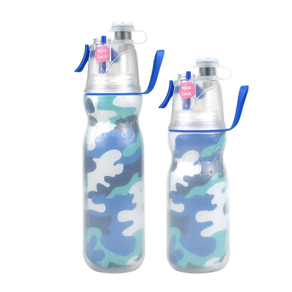 Sporttrinkflasche mit Sprühfunktion, 470–590 ml