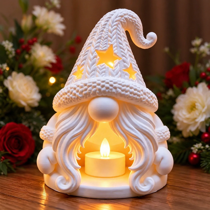 LED-Kerzenhalter Zwerg, Weihnachtsdekoration