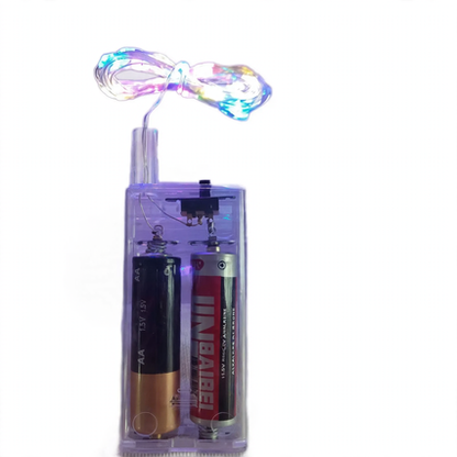 LED-Kupferdraht-Lichterkette mit Batteriebetrieb