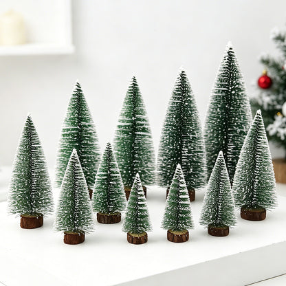 Mini-Weihnachtsbaum mit Schnee-Effekt