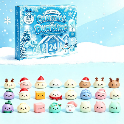 Weihnachts-Adventskalender mit 24 Anti-Stress-Spielzeugen