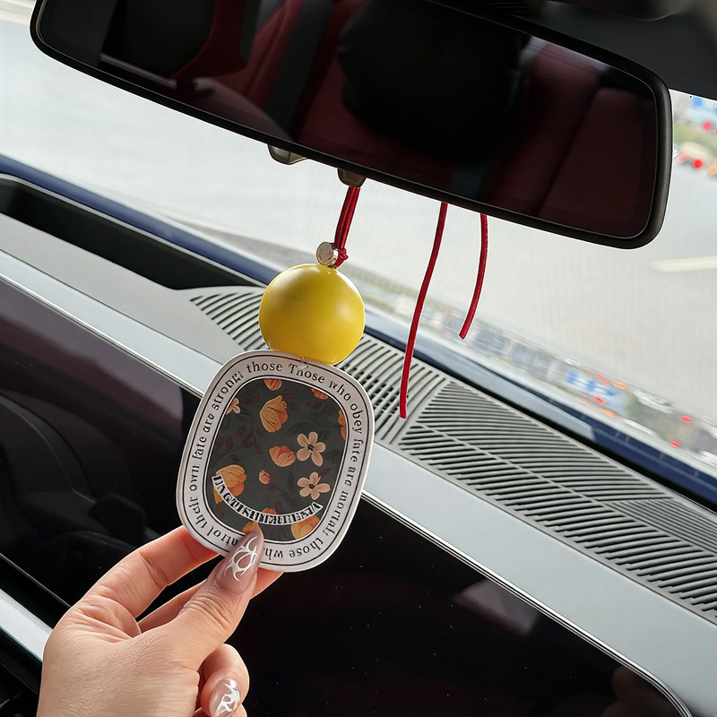 Auto-Duftanhänger, Kugel-Design, Macaron-Farben