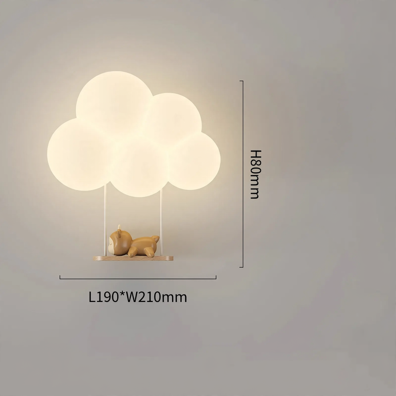 Dekorative LED-Wandleuchte für Kinderzimmer