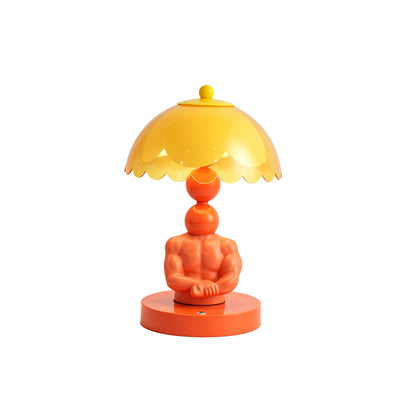 Muskulöse Figur Tischlampe