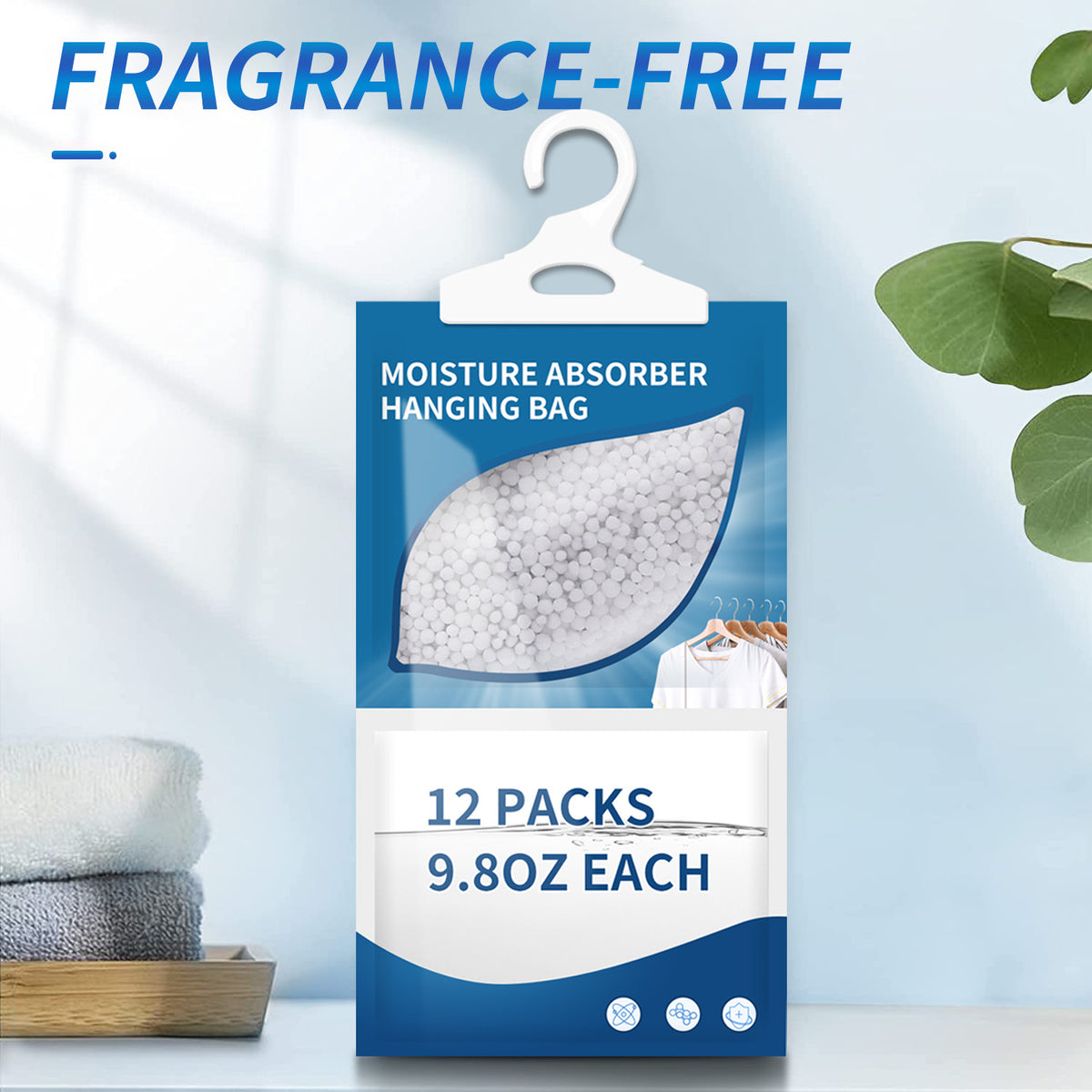 Hängender Feuchtigkeitsabsorber-Beutel, 280g