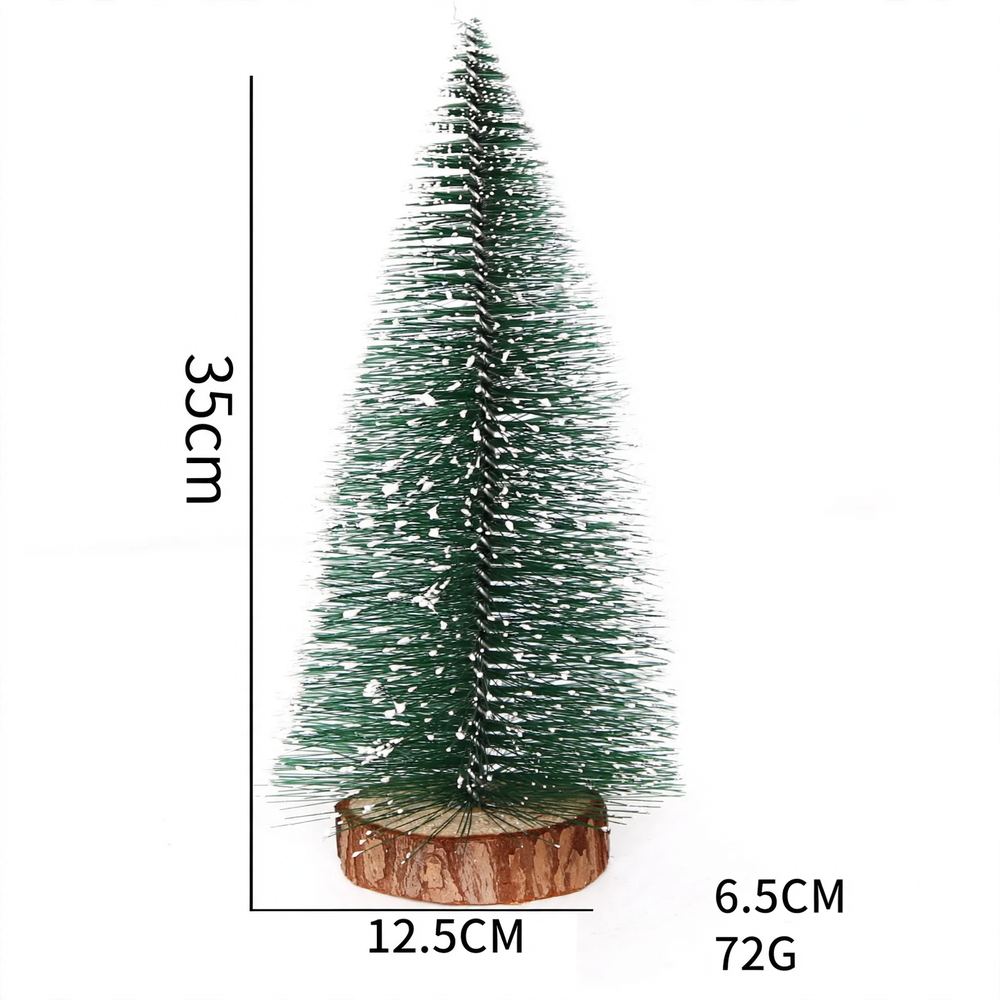 Mini-Weihnachtsbaum mit LED-Beleuchtung als Tischdekoration