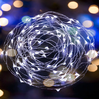 LED-Lichterkette mit Batteriekasten