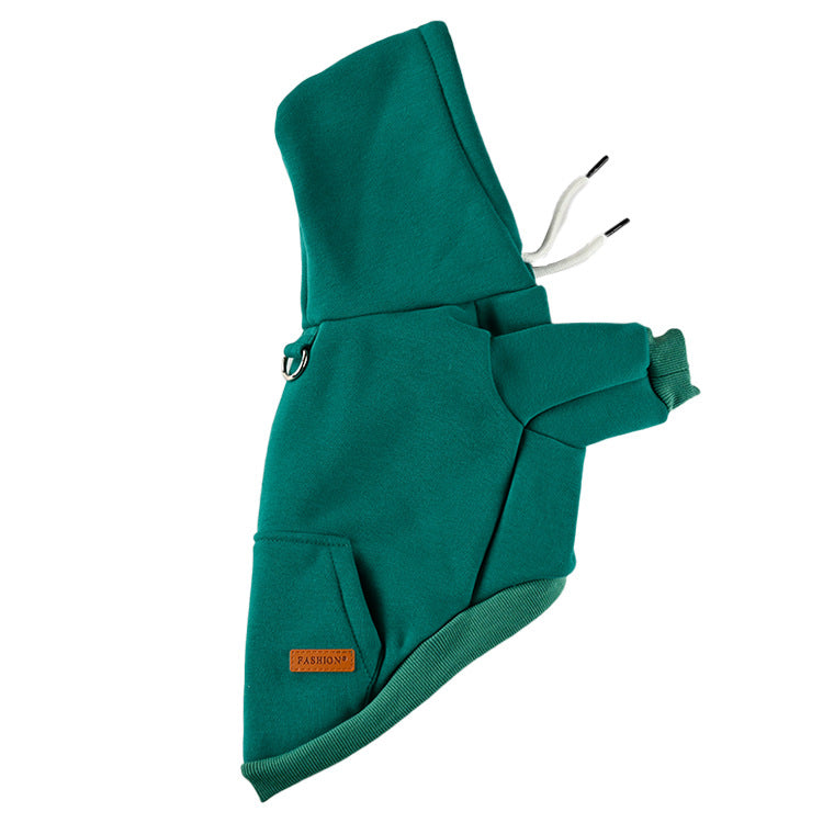 Baumwoll-Sweatshirt für Hunde, gefüttert, Herbst/Winter