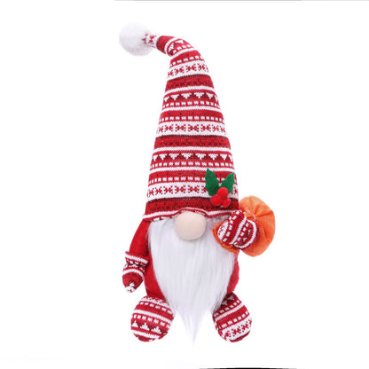 Weihnachts-Geschenktasche mit Wichtel-Motiv