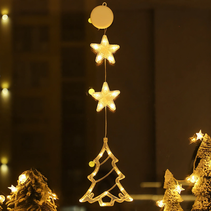 LED-Fensterleuchte mit Saugnapf, 20 LEDs