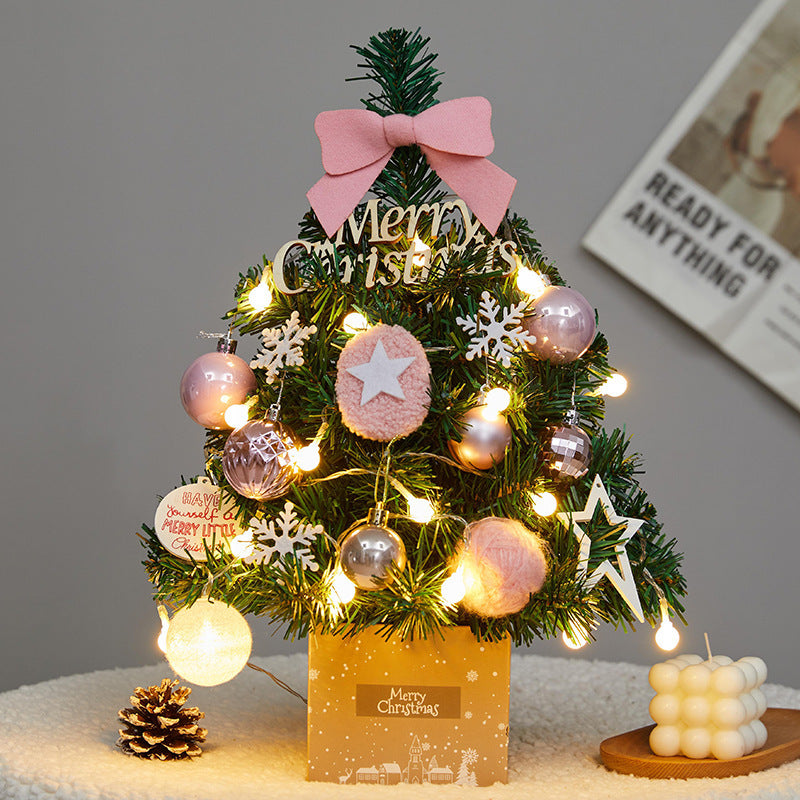Mini-Weihnachtsbaum für den Tisch, 50 cm, inklusive Beleuchtung