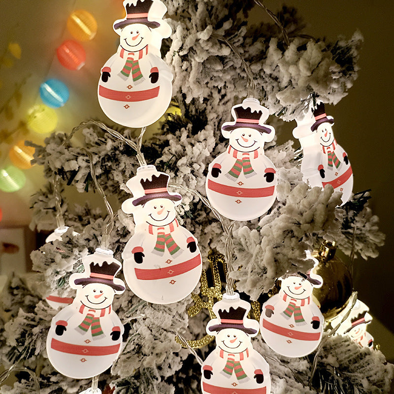 LED-Weihnachts-Lichterkette mit verschiedenen Motiven