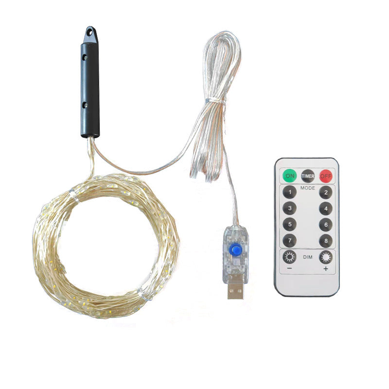 LED-Wasserfall-Lichterkette für Dekorationen