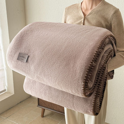 Doppelseitige Kuscheldecke, 180x200-220cm, warm