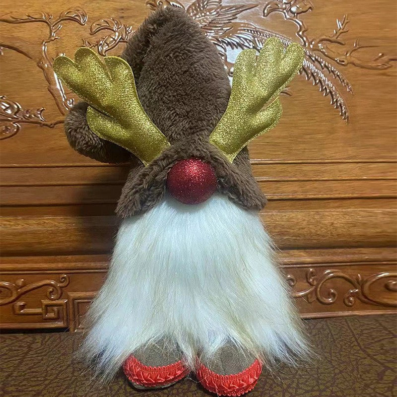 Dekorative Wichtelfigur für Herbst und Weihnachten