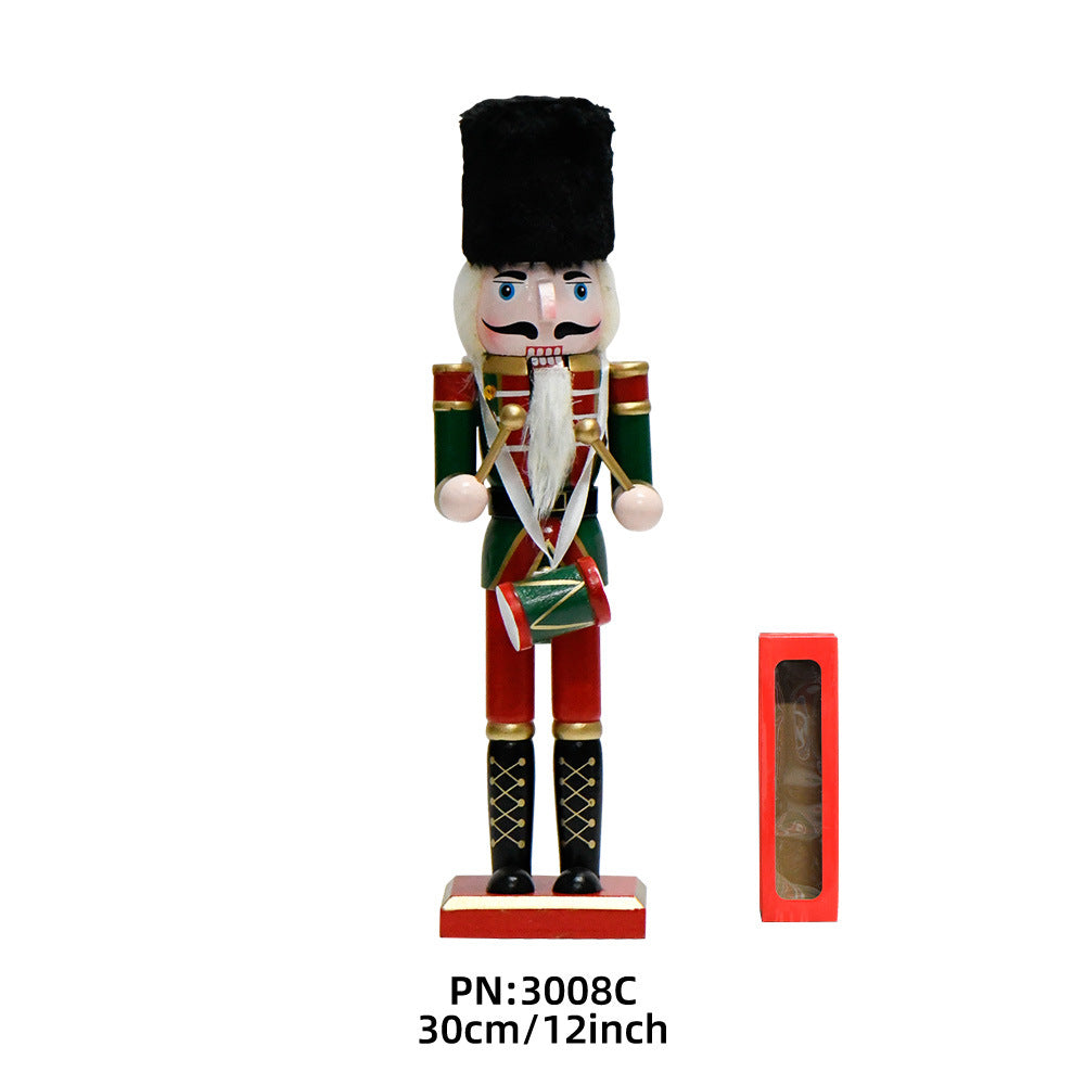 Nussknacker-Soldat aus Holz, 30 cm
