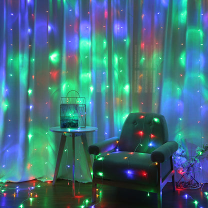 LED-Vorhang-Lichterkette für festliche Anlässe