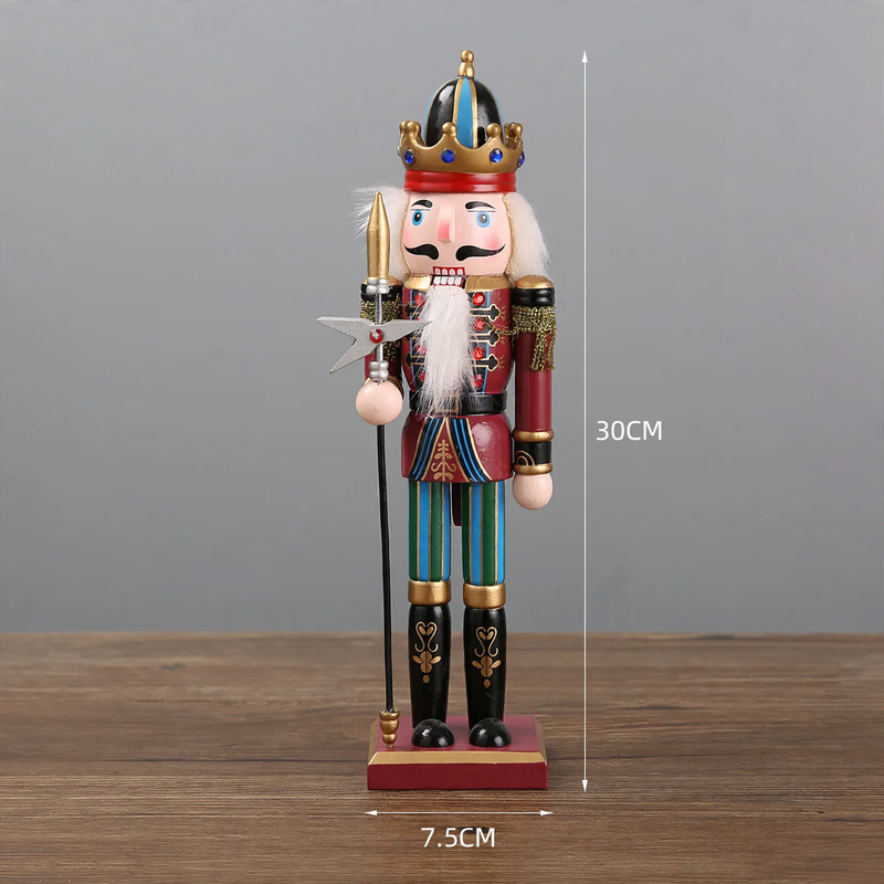 Nussknacker-Figur, Holz, verschiedene Ausführungen