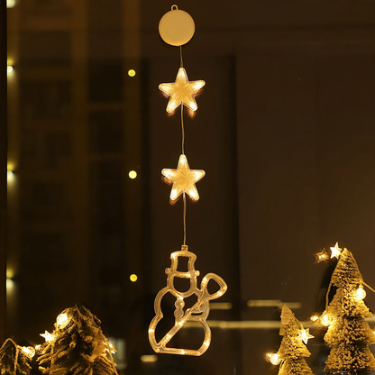 LED-Fensterleuchte mit Saugnapf, 20 LEDs