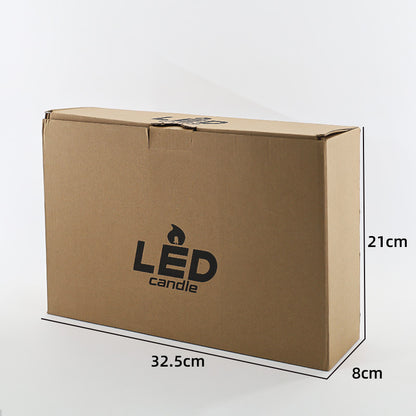 LED-Stumpenkerze mit Flackereffekt