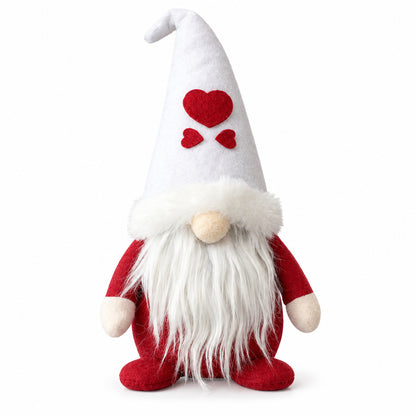 Weihnachts-Wichtelfigur mit Herz-Motiv