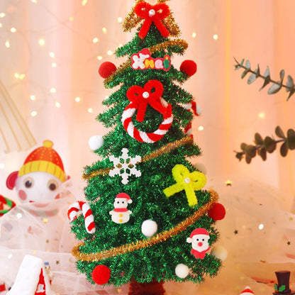 DIY Weihnachtsbaum-Bastelset mit Zubehör
