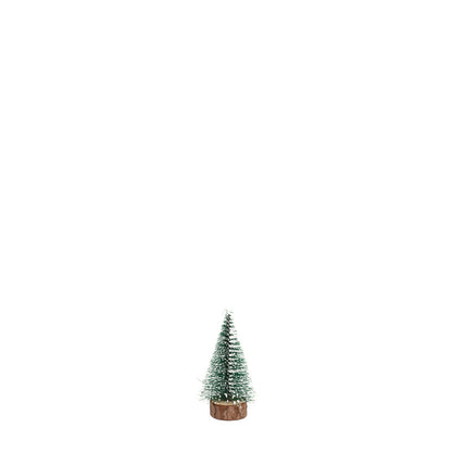 Mini-Weihnachtsbaum mit Schnee-Effekt