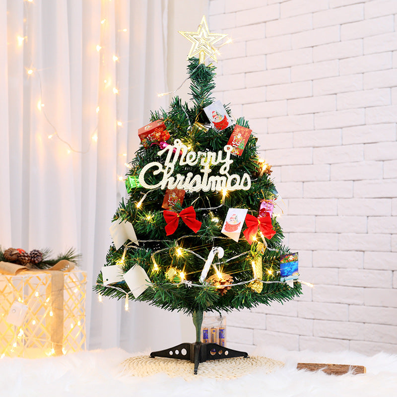 Mini-Weihnachtsbaum Set mit Beleuchtung