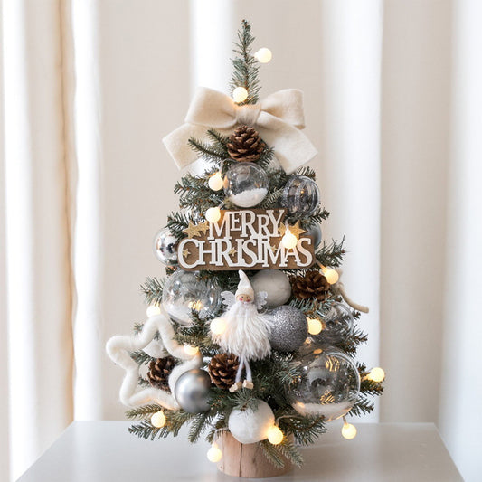 Mini-Weihnachtsbaum-Set für den Tisch