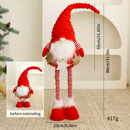 Verstellbare Weihnachts-Wichtelfigur