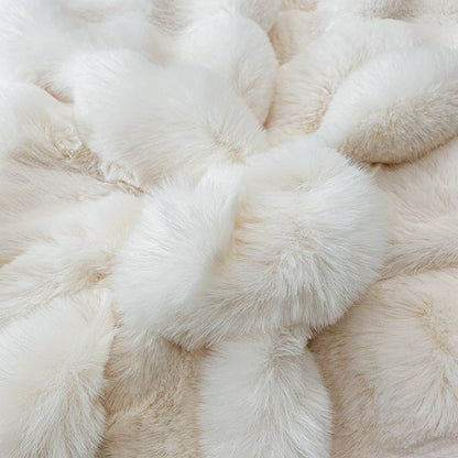 Winter-Bettwäsche-Set aus Korallenfleece
