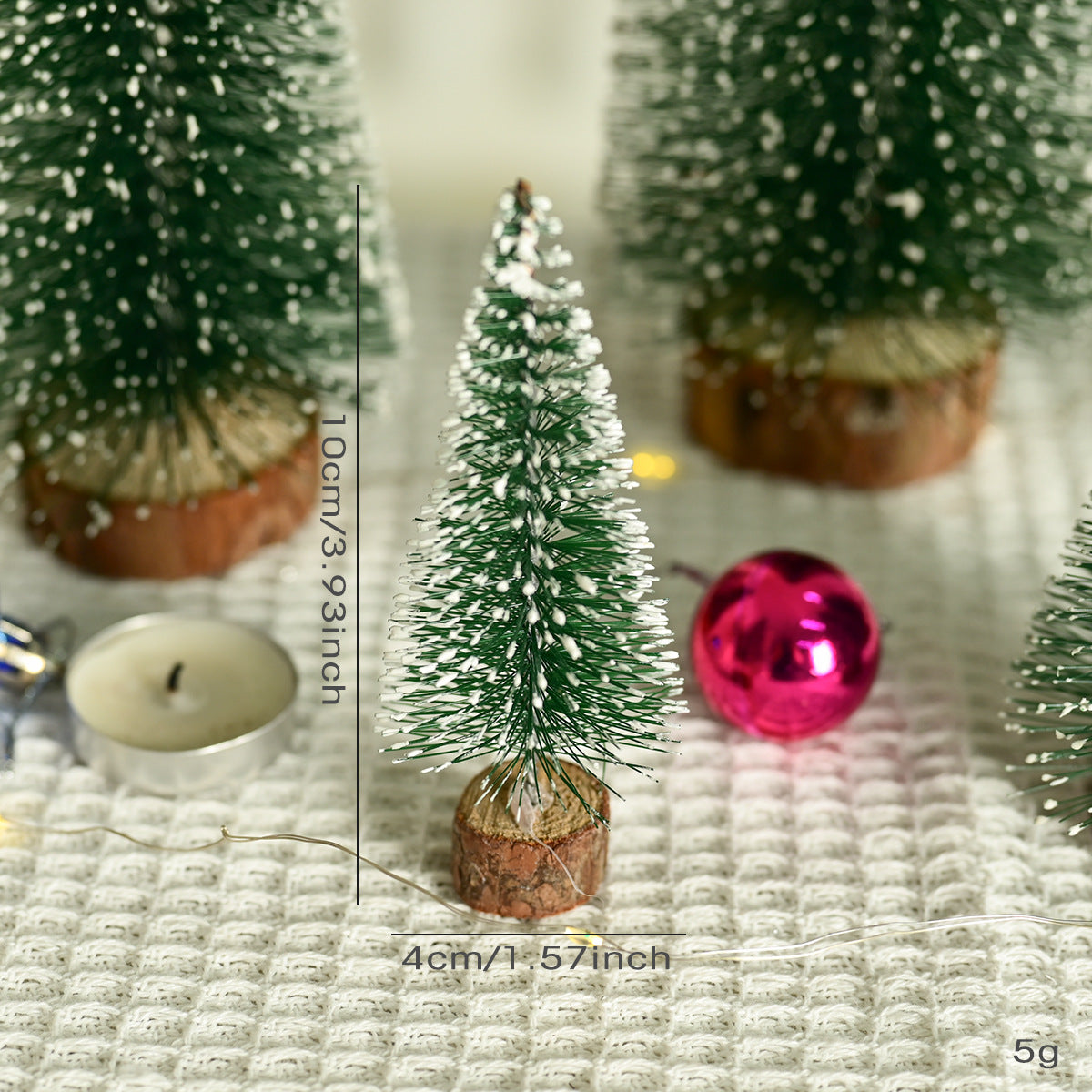 Mini-Weihnachtsbaum aus Kiefernnadeln, 30 cm