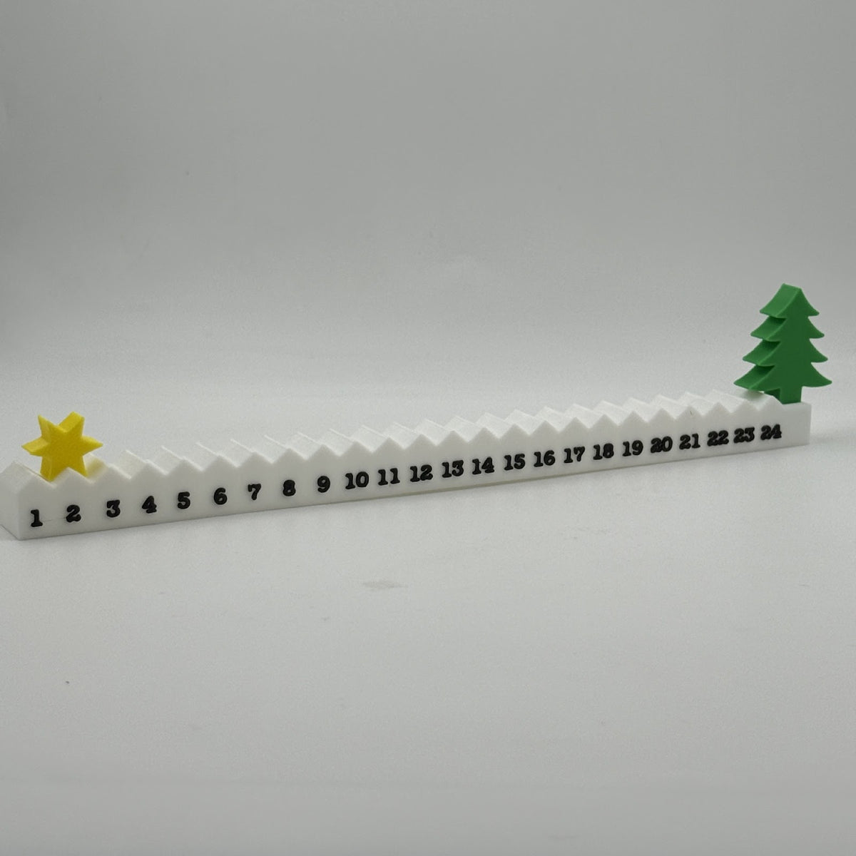 Weihnachts-Adventskalender aus PLA, Tischdekoration