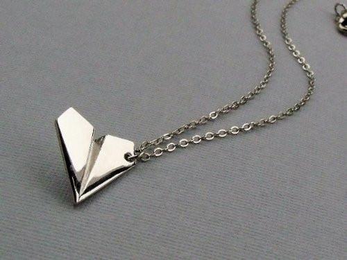 Paper Airplane Necklace | Brehn