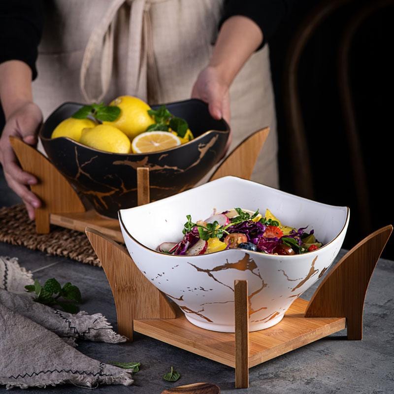 Marmor Salatschüssel Brehn