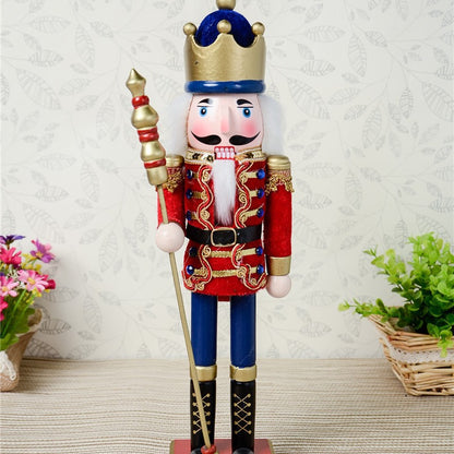 Nussknacker-Figur aus Holz, 38 cm