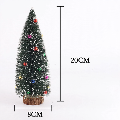 Mini-Weihnachtsbaum aus Kiefernnadeln, beschneit, 10-40cm