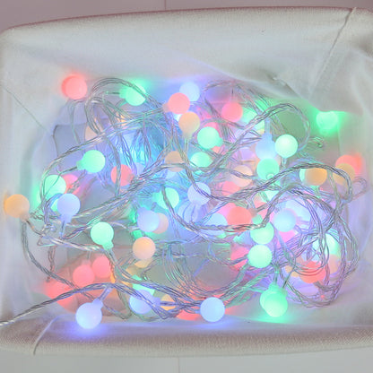 LED-Lichterkette mit Kugeln, Modell HS-1120