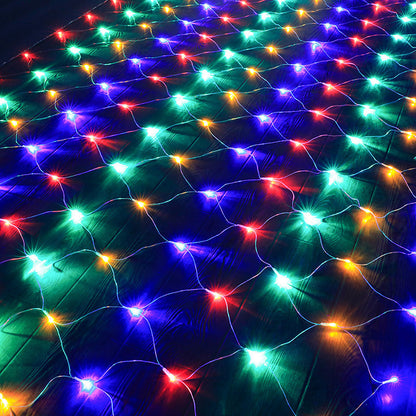 LED-Netzlichterkette für Außenbereiche