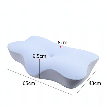 Ergonomisches Nackenkissen aus Gedächtnisschaum
