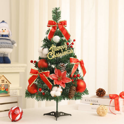 Mini-Weihnachtsbaum, PVC, 60 cm, mit Beleuchtung