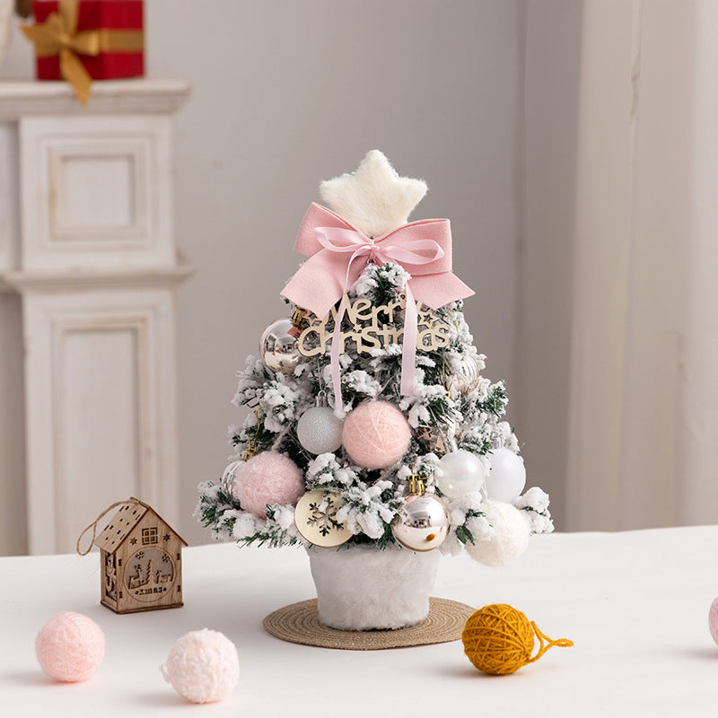 Mini-Weihnachtsbaum mit Beflockung, verschiedene Größen
