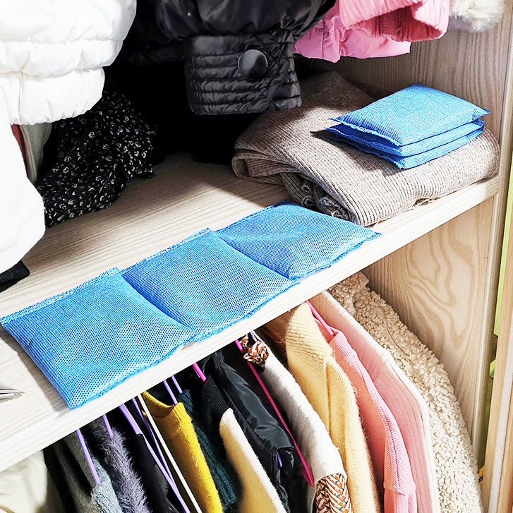 Feuchtigkeitsabsorbierender Beutel für den Kleiderschrank