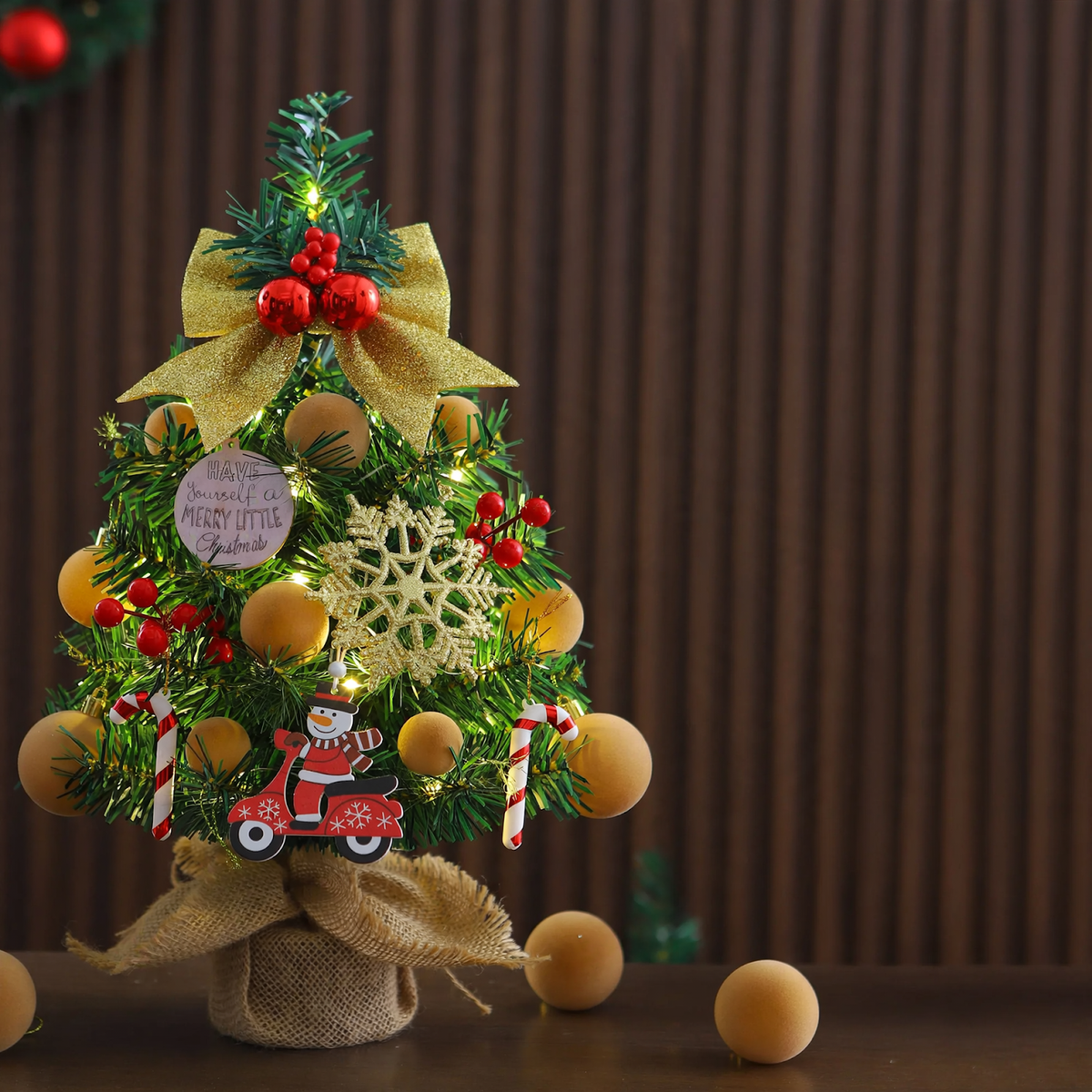 Mini-Weihnachtsbaum aus PVC, 45 cm oder 60 cm