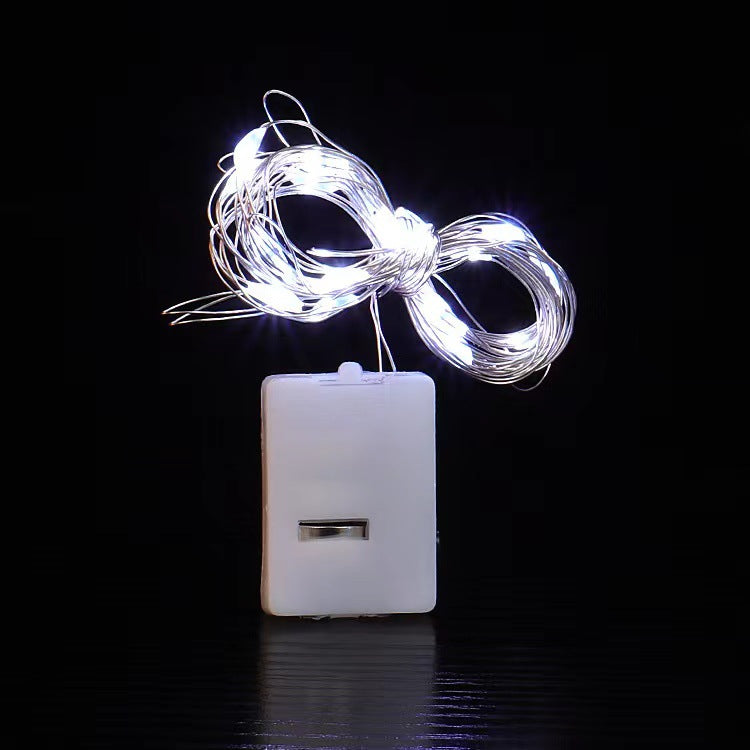 LED-Kupferdraht-Lichterkette mit Batteriebetrieb