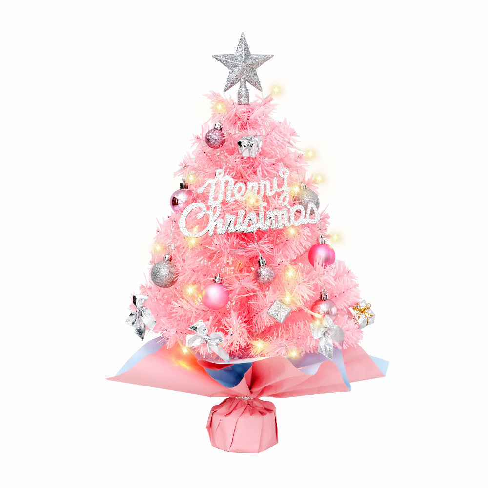 Mini-Weihnachtsbaum mit Dekoration, 45/60 cm, PVC