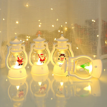 Dekorative LED-Laterne für Weihnachten
