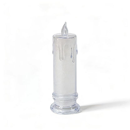 LED-Kristall-Kerze mit Sternenhimmel-Effekt
