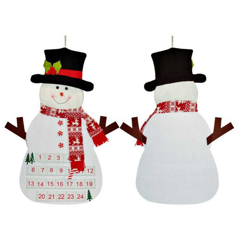 DIY Filz-Weihnachtsbaum-Adventskalender für Kinder